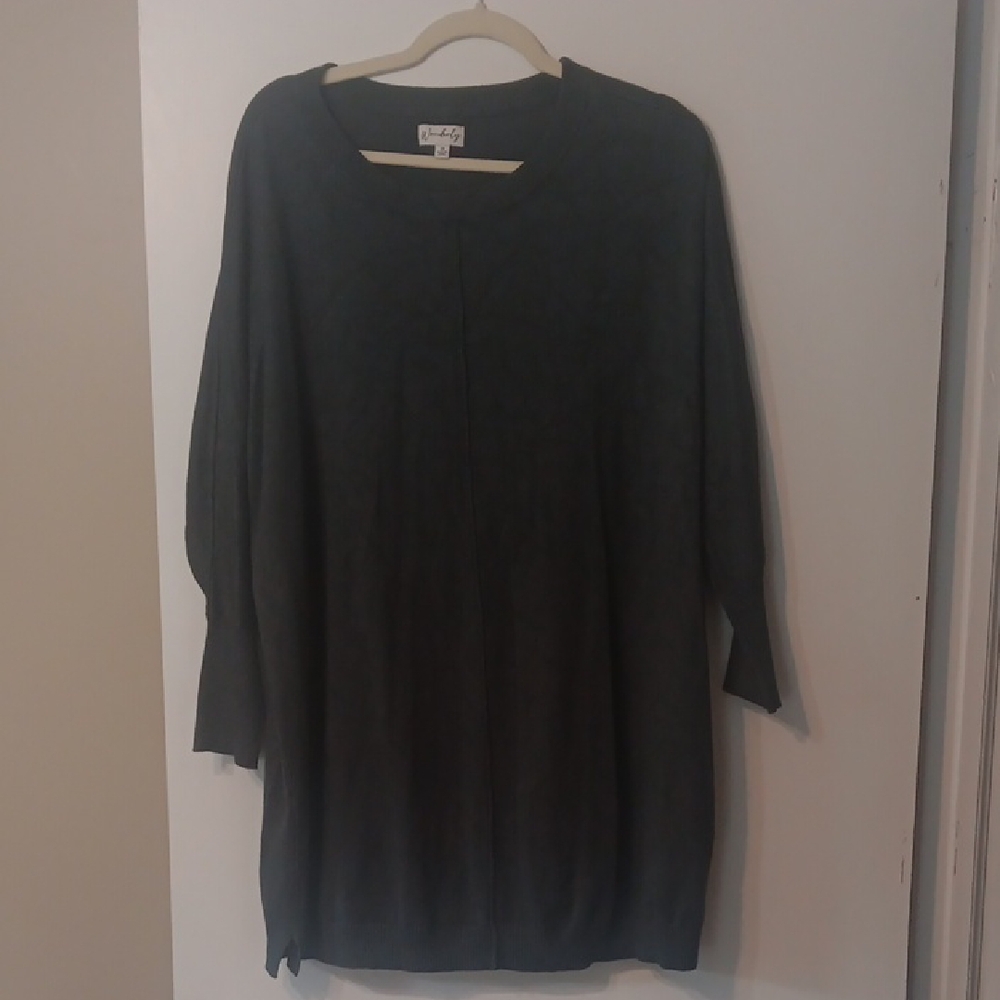 Gray Oversized Sweater